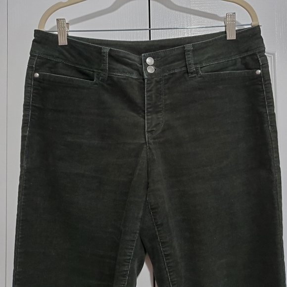 Green Corduroy Pants - Picture 2 of 6